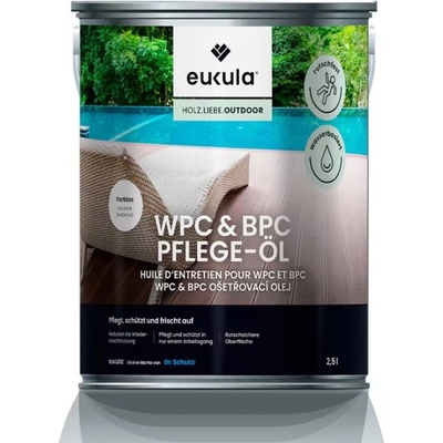 Eukula WPC & BPC ošetřovací olej 1 l