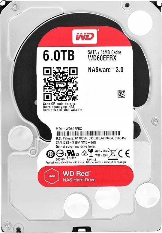 WD WD60EFRX Red 6TB HDD 19587時間 WD WD60EFRX Red 6TB HDD 19587時間 WESTERN DIGITAL WD60EFRX [6TB