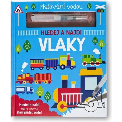 Svojtka Vlaky Maľovanie vodou