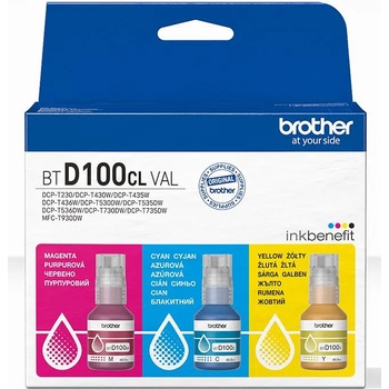 Image 1 of Brother Консуматив Brother BTD100CLVAL 3-pack (BTD100CLVAL)