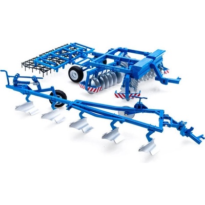 Schuco Set pluhu Fortschritt B200 + kombinátor Fortschritt B402 1:32