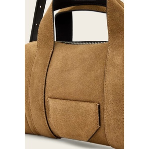 AllSaints чанта crossbody дамска от велур ARES (W107XE)