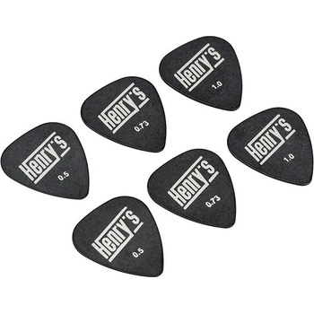 Henry´s Variety Pack, Tortex, barva černá, 6 ks