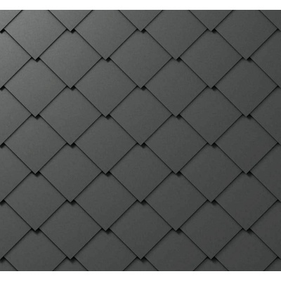 Prefa P.10 Strešná šablóna 44 x 44 19 tmavošedá