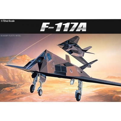 Academy Model Kit lietadlo 12475 F-117A STEALTH FIGHTER/BOMBER 1:72