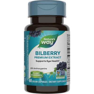 Nature's Way Bilberry, 60 капсули, Nature's Way