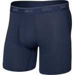 Saxx Мъжко синтетично термобельо Saxx Quest Quick-Dry Mesh Boxer Brief Fly 6'' Synthetic base layer - Maritime - размер XXL (014-2478-0216)
