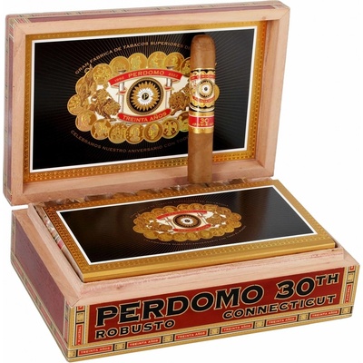 Perdomo 30th Anniv. Robusto Connecticut 30 ks