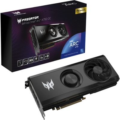 Acer Predator BiFrost Intel Arc A750 OC 8GB GDDR6 DP.Z35WW.P01