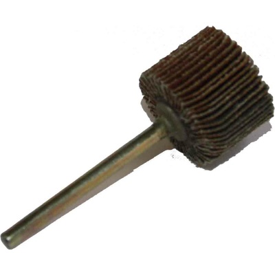 Vějíř brusný - stopka |FS| @20x15x3 mm |ZK120|- nerez,ocel,dřevo