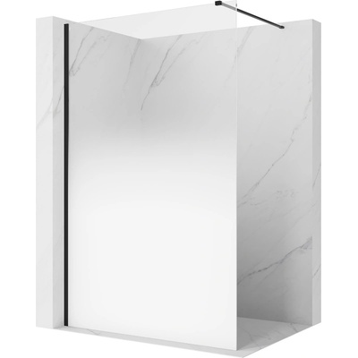 Mexen Kioto душ преграда Walk-in 140 x 200 см, бяло омбре 8 мм, черна - 800-140-101-70-86 (800-140-101-70-86)
