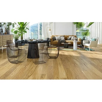 Трислоен паркет ДЪБ Caramel Medio Short