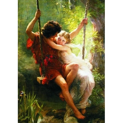 Gold Puzzle Collection - Puzzle Cot: Frühling - 1 000 piese