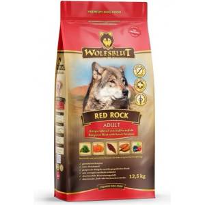 Wolfsblut RED ROCK ADULT - Kangaroo Meat with Sweet Potatoes - храна за кучета, БЕЗ ЗЪРНО с Месо от кенгуру със сладки картофи, за средни и едри породи, Германия - 12, 5 кг - WB784936