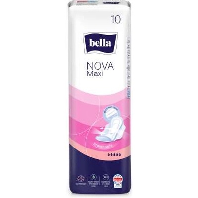 Bella Nova Maxi хигиенни превръзки 10бр (BE-012-MW10-W01)