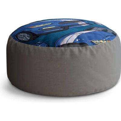Sablio Taburet Circle Mustang Pattern: 40x50 cm