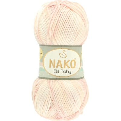 Nako Elit Baby Mini Batik 32458 púdrová