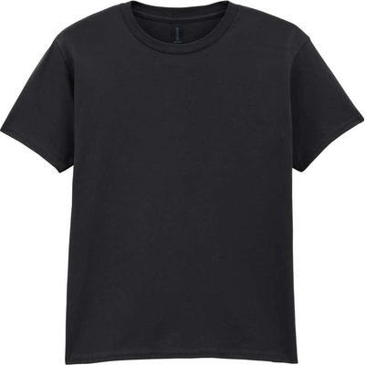 Gildan Dětské bavlněné tričko Softstyle černá