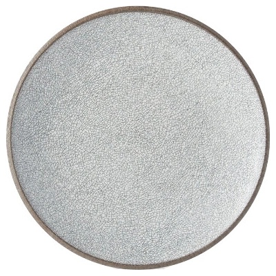 MIJ Jedálenský tanier CRAZED GREY 25 cm