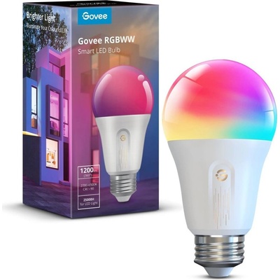 Govee Govee LED RGBWW Stmievateľná žiarovka Smart E27/12W/230V 2700-6500K Wi-Fi GV0053
