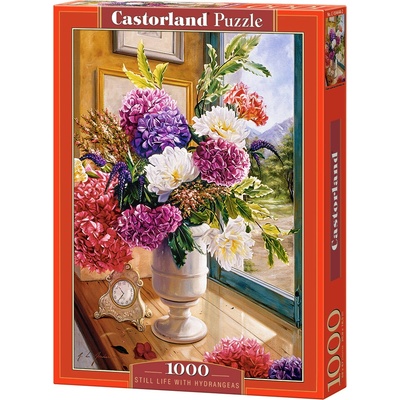 Castorland Tichý život hortenzií 1000 dielov