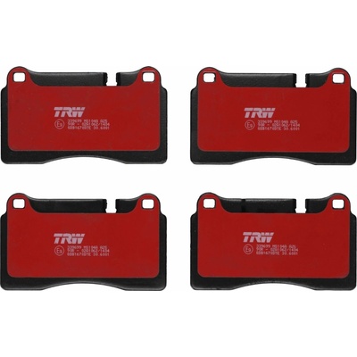 Sada brzdových platničiek kotúčovej brzdy TRW DTEC COTEC GDB1670DTE