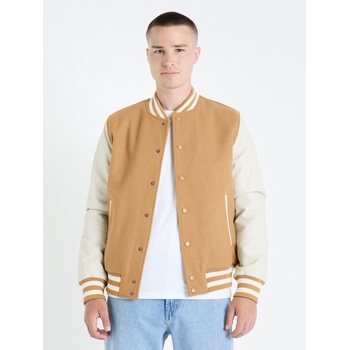 Celio Мъжки бежов бомбър от вълнена смес Celio Fuvarsi Celio | Bezhov | МЪЖЕ | M