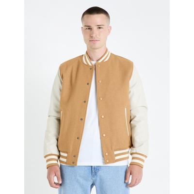 Celio Мъжки бежов бомбър от вълнена смес Celio Fuvarsi Celio | Bezhov | МЪЖЕ | M