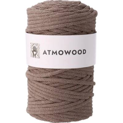 Atmowood příze 5 mm - kávová