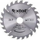 EXTOL PREMIUM Kotouč pilový s SK plátky, O 184x3,0x30mm, 24T (8803220)