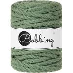 Bobbiny 3PLY Macramé Rope 9 mm 30 m Eucalyptus Green юта (TL-E009)