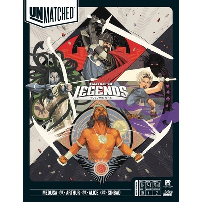 IELLO Настолна игра Unmatched: Battle of Legends, vol. 1