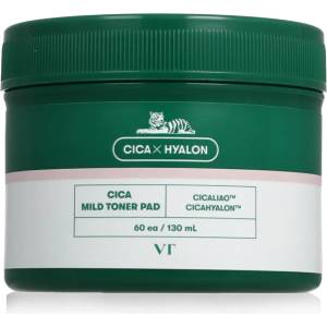 VT Cosmetics Cica Mild Toner Pad 60 бр