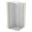 Mexen Mist-B Duo душ кабина с врати 80 x 80 см, прозрачна, с четка златисто - 8A2-080-080-55-00 (8A2-080-080-55-00)