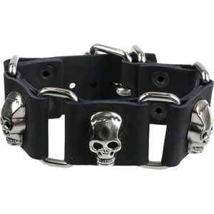 Leather & steel fashion Гривна Череп - lsf1 34