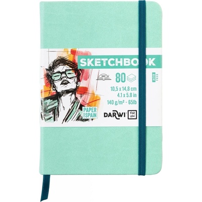 Darwi Dfy Скицник 80 A6 140 g Mint Green (DF80010150003C)