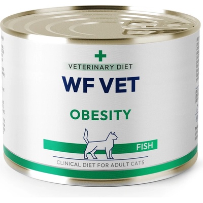 WF VET за котки с наднормено тегло, риба 200 г