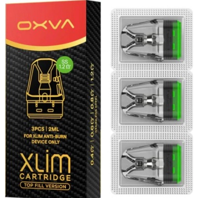 OXVA Xlim Top Fill SS cartridge 1,2ohm 3ks