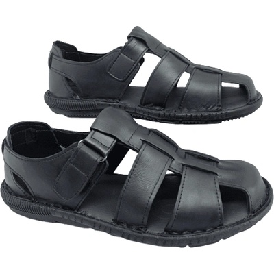 vili-shop Мъжки сандали от естествена кожа със затворени пети