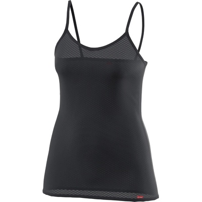 Löffler Дамско синтетично термобельо Löffler Women's Spaghetti Top Grid Transtex Light Synthetic base layer - Black - размер 46 (EU) (114-3105-0117)