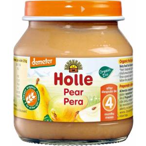 Holle Био плодово пюре Holle - Круши, 125 g (BB210535) - ozone