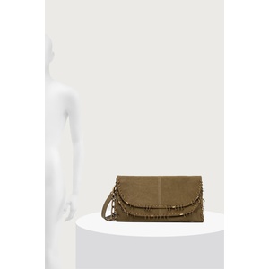Patrizia Pepe чанта crossbody дамска от велур (8B0519.L152N)
