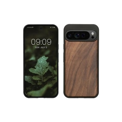 kwmobile Drevené Google Pixel 9 Pro XL tmavě hnědá