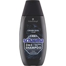Schauma Men Charcoal & Clay 3 v 1 šampon 400 ml