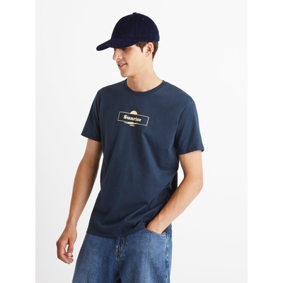 Celio Тъмносиня мъжка тениска Celio Cecarto Celio | Sin | МЪЖЕ | S