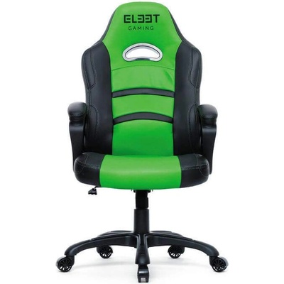 El33t Essential Gaming Chair - ергономичен гейминг стол (черен-зелен)