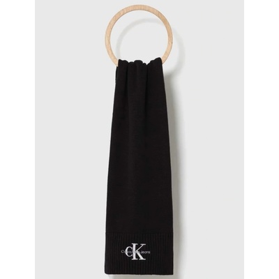 Calvin Klein pánský černý bavlněný šátek K50K511175