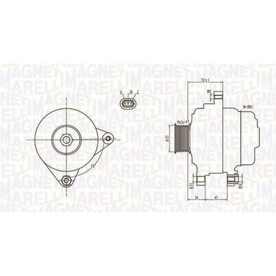 Generátor MAGNETI MARELLI 063731792010