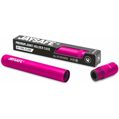 Jaysafe prémiová kovová schránka na joint ružová