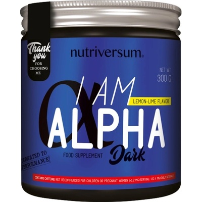 Nutriversum I am Alpha | All-Day Domination [300 грама] Лимон и лайм